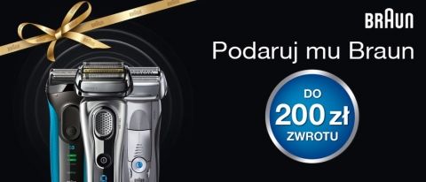 Promocja na golarki BRAUN!
