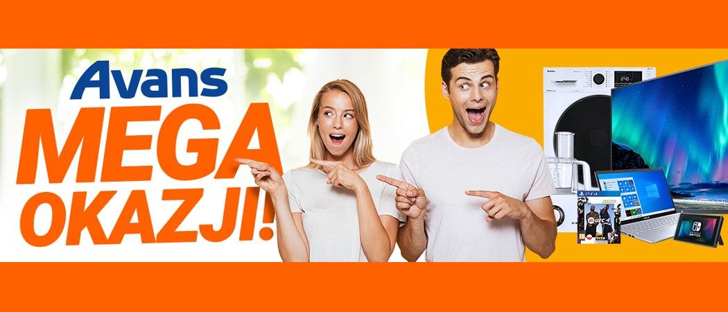 Promocja AVANS MEGA OKAZJI w Avans - kup jeszcze taniej promocyjne AGD!