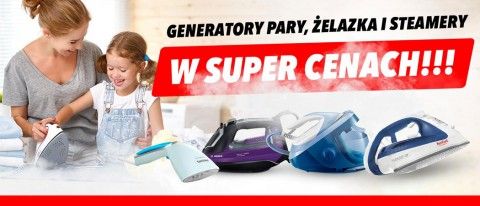 Promocja na żelazka w Media Expert