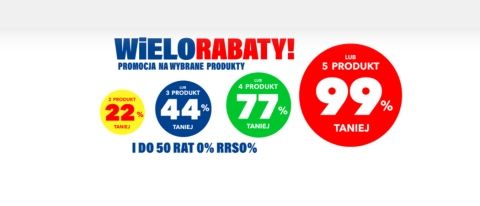 Promocja WIELORABATY w RTV EURO AGD