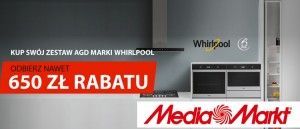 Promocja na sprzęt AGD Whirlpool w Media Markt