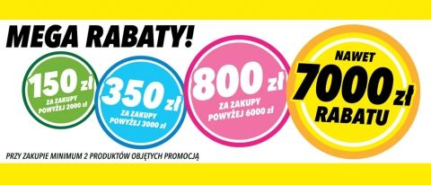 Promocja MEGA RABATY w Media Expert