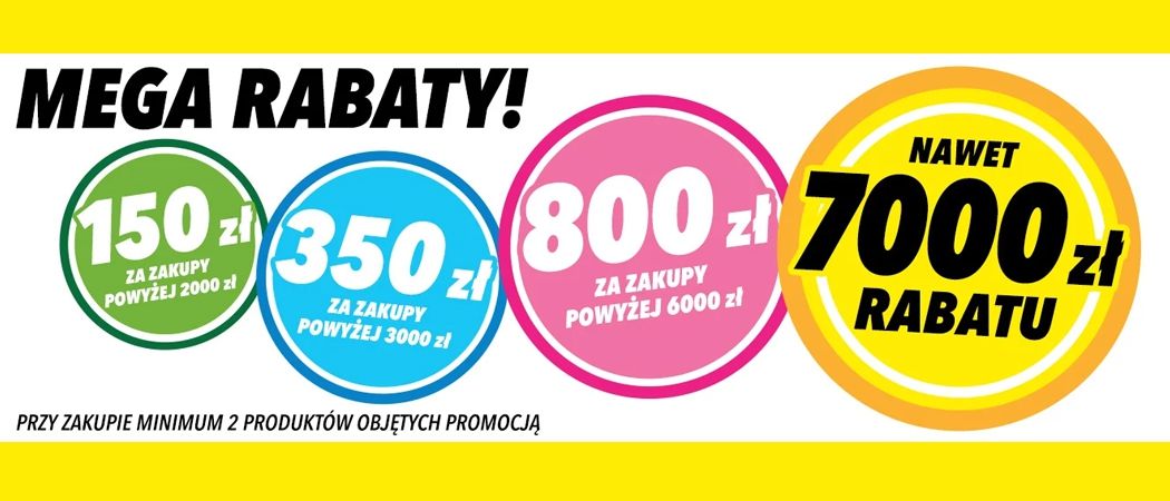 Promocja MEGA RABATY w Media Expert - kup wybrane AGD nawet do 7000 zł taniej!