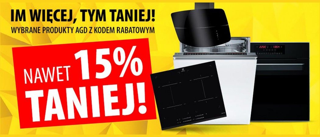 Im więcej tym taniej - promocja na duże AGD w Media Expert!