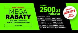 Promocja "Mega rabaty" w NEONET