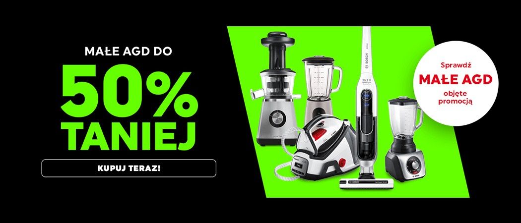 Promocja w Neonet - kup wybrany sprzęt małego AGD i zyskaj nawet do 50% rabatu!