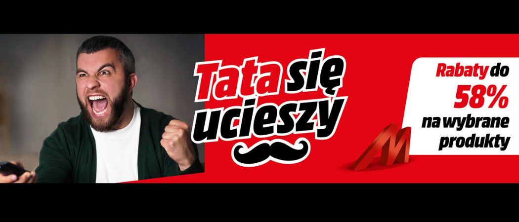 Promocja TATA SIĘ UCIESZY w Media Markt - kup wybrane AGD nawet do 58% taniej!