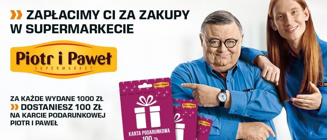 Kup sprzęt AGD i odbierz gratis bony na zakupy w Piotr i Paweł!