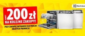 Promocja na zmywarki ELECTROLUX w Media Expert