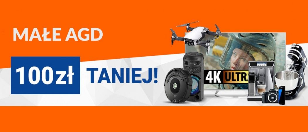 Promocja w sklepach Avans - kup małe AGD 100 zł taniej!