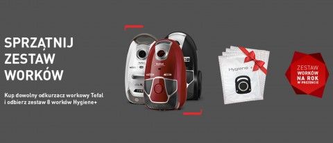 Promocja na odkurzacze TEFAL w Media Markt
