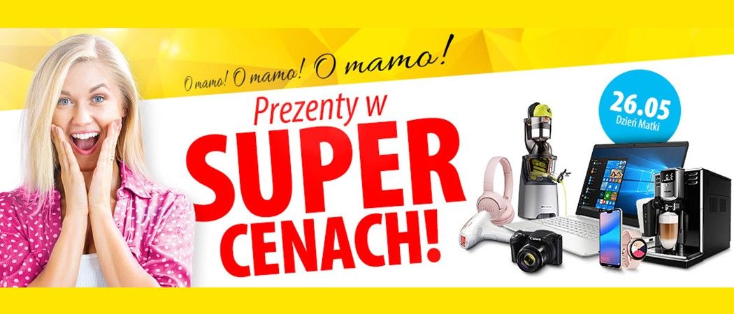 Kup promocyjny sprzęt AGD z dodatkowym rabatem w promocji na Dzień Matki w Media Expert!