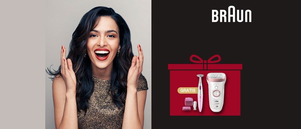 Promocja w Media Expert - kup depilator Braun 9880, a w prezencie otrzymasz trymer!