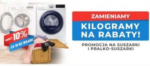 Promocja na pralko-suszarki i suszarki w NEO24