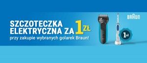 Promocja na golarki BRAUN w RTV EURO AGD