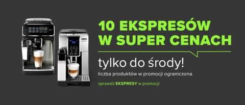 Promocja na ekspresy do kawy w NEONET