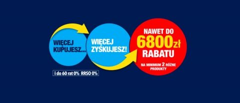 Promocja WIĘCEJ KUPUJESZ, WIĘCEJ ZYSKUJESZ w RTV EURO AGD