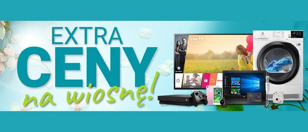 Promocja EXTRA CENY NA WIOSNĘ w Avans - kup jeszcze taniej wybrane AGD!