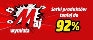 Promocja MAJ WYMIATA w Media Markt