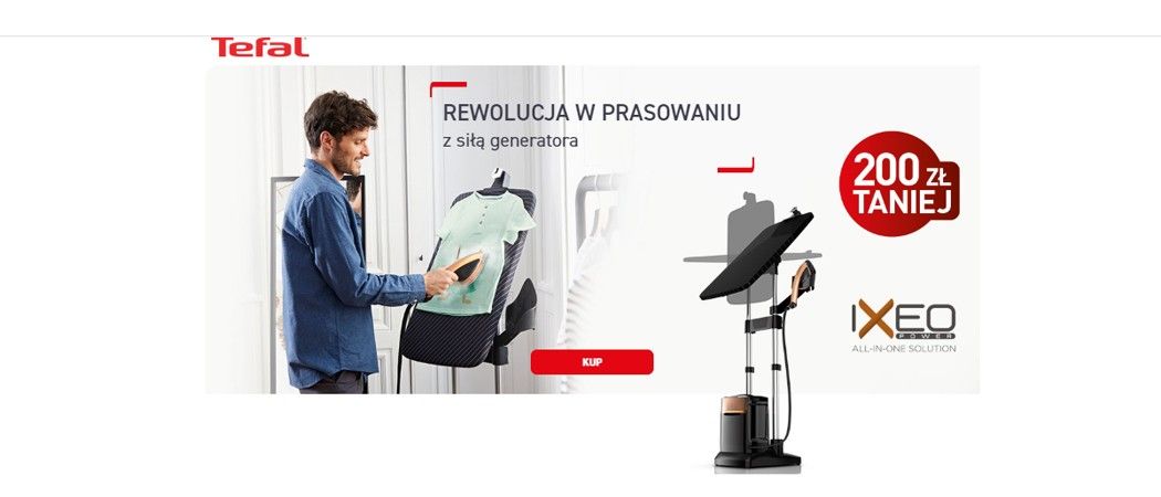 Promocja RTV EURO AGD na żelazka - kup promocyjne żelazko i zyskaj do 250 zł na karcie podarunkowej!