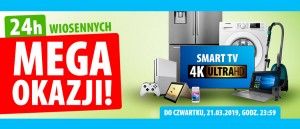Promocja "24h wiosennych mega okazji!" w Media Expert