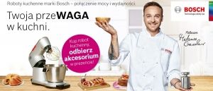 Promocja na roboty kuchenne BOSCH
