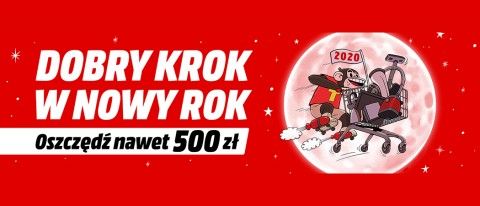 Promocja "Dobry krok w Nowy Rok" w Media Markt