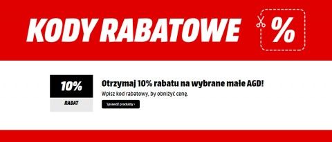 Promocja na małe AGD w Media Markt