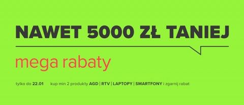 Promocja MEGA RABATY w NEONET
