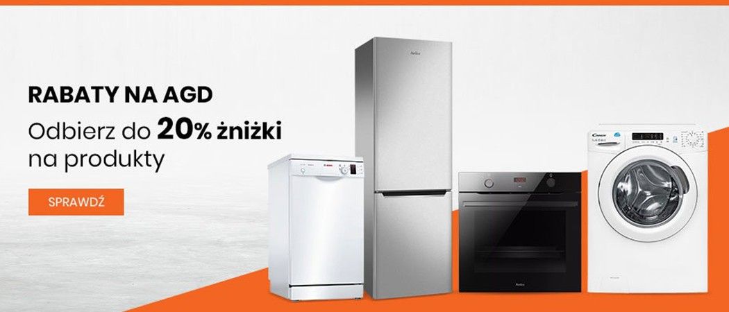 Promocja w Zadowolenie - kup wybrany sprzęt AGD i zyskaj do 20% dodatkowej zniżki!