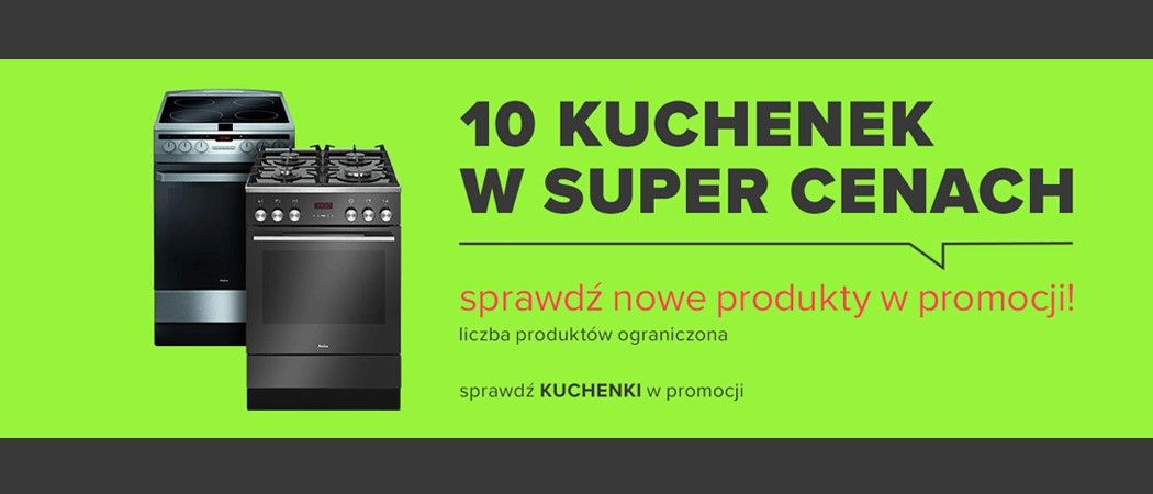 Promocja Neonet na kuchnie - kup jeszcze taniej promocyjną kuchenkę!