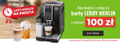 Promocja na ekspresy DeLonghi w NEO24
