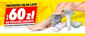 Promocja na depilatory i golarki w Media Expert