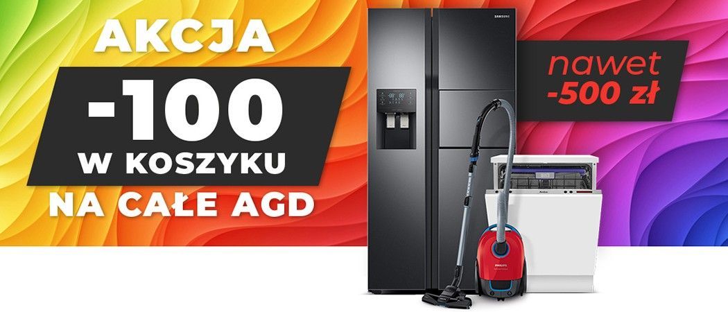 Promocja na AGD do zabudowy w Neo24 - zyskaj 100 zł za każde wydane 1000 zł!