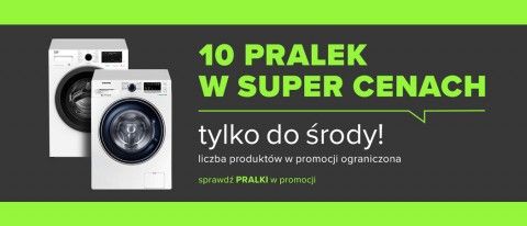 Promocja na pralki w NEONET