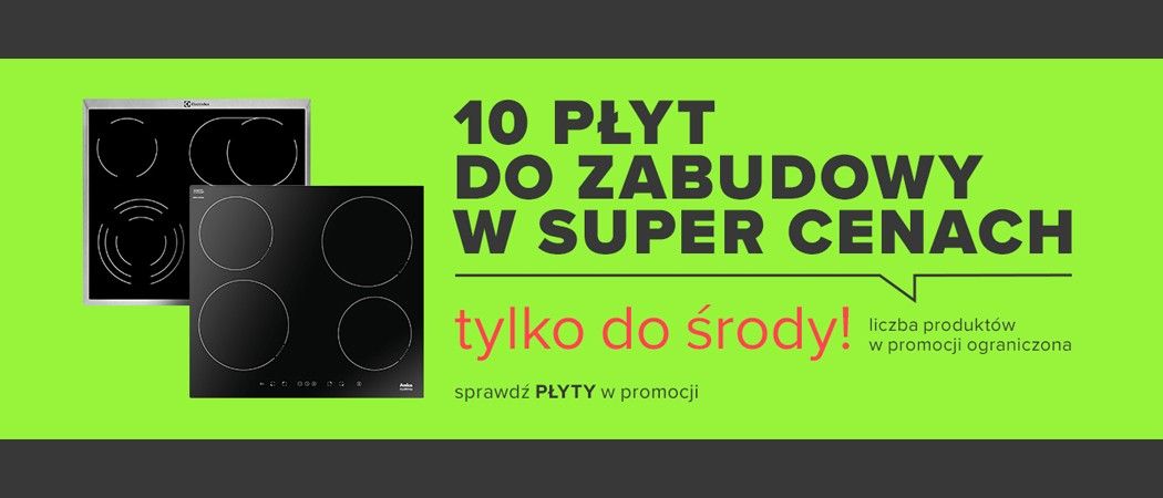 Promocja Neonet na płyty - kup jeszcze taniej wybraną płytę do zabudowy!