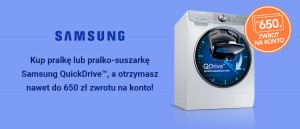 Promocja na pralki SAMSUNG
