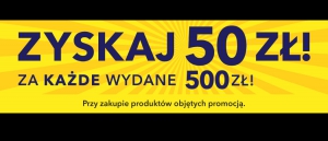 Promocja 50 zł za 500 zł w Media Expert