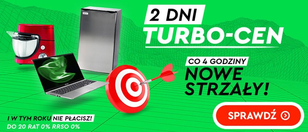 Promocja 2 DNI TURBO CEN w Ole Ole - kup wybrane AGD taniej z kodem rabatowym!