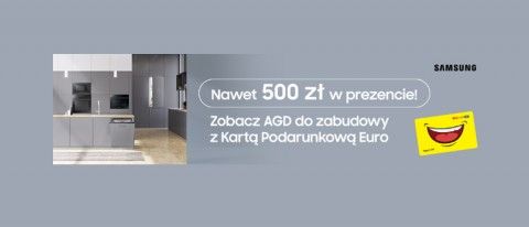 Promocja na AGD SAMSUNG w RTV EURO AGD