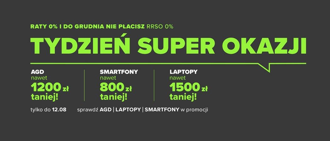 Promocja TYDZIEŃ SUPER OKAZJI w Neonet - kup wybrane AGD taniej z kodem rabatowym!