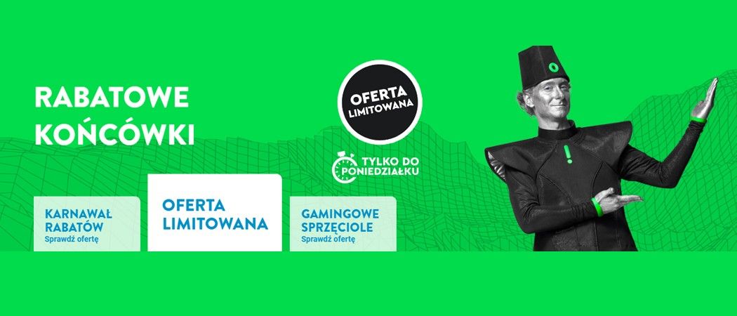 Kup promocyjny sprzęt i odbierz dodatkowy rabat w promocji "Rabatowe końc&oacute;wki" w Ole Ole!