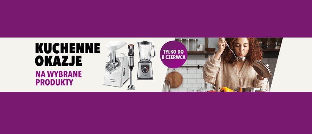 Promocja KUCHENNE OKAZJE w RTV EURO AGD - kup taniej promocyjne małe AGD!