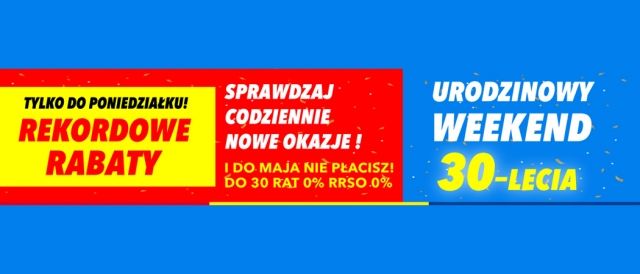 Promocja REKORDOWE RABATY w RTV EURO AGD
