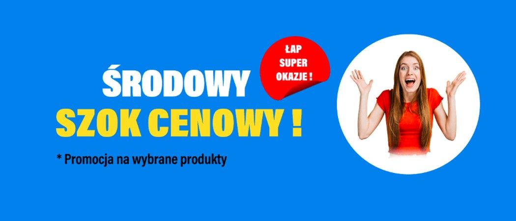 Promocja ŚRODOWY SZOK CENOWY w RTV EURO AGD - kup taniej promocyjne AGD!