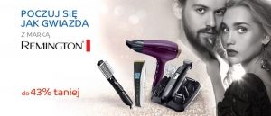 Promocja na sprzęt do stylizacji włos&oacute;w REMINGTON