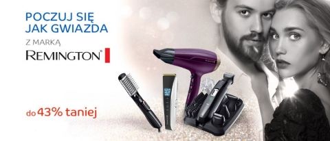 Promocja na sprzęt do stylizacji włos&oacute;w REMINGTON