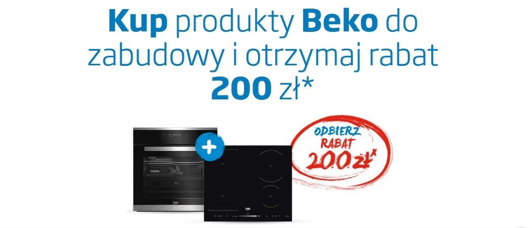 Promocja AGD w Saturn (sklep zamknięty) Promocja na piekarniki i płyty BEKO - odbierz 200 złotych zniżki! Promocja na piekarniki i płyty BEKO - odbierz 200 złotych zniżki!