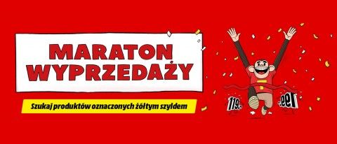 Promocja MARATON WYPRZEDAŻY w Media Markt