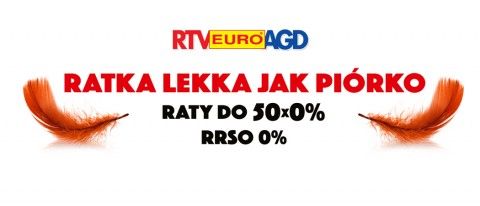 Promocja ratalna na AGD w RTV EURO AGD